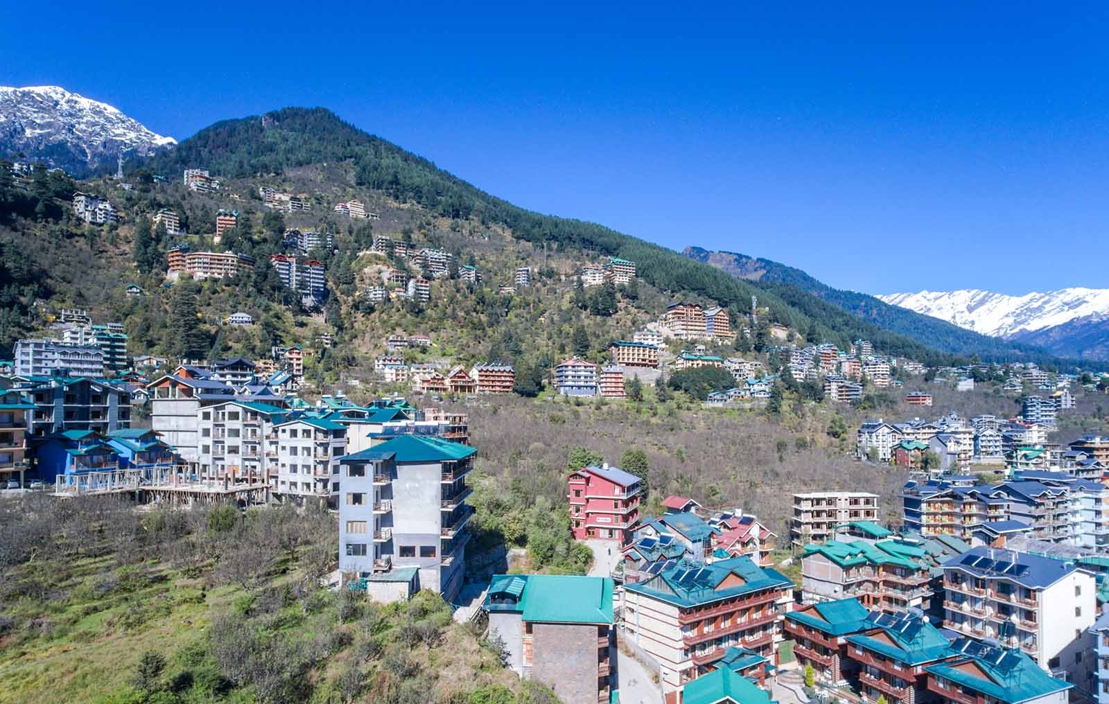 Mountains to beautiful spaces 